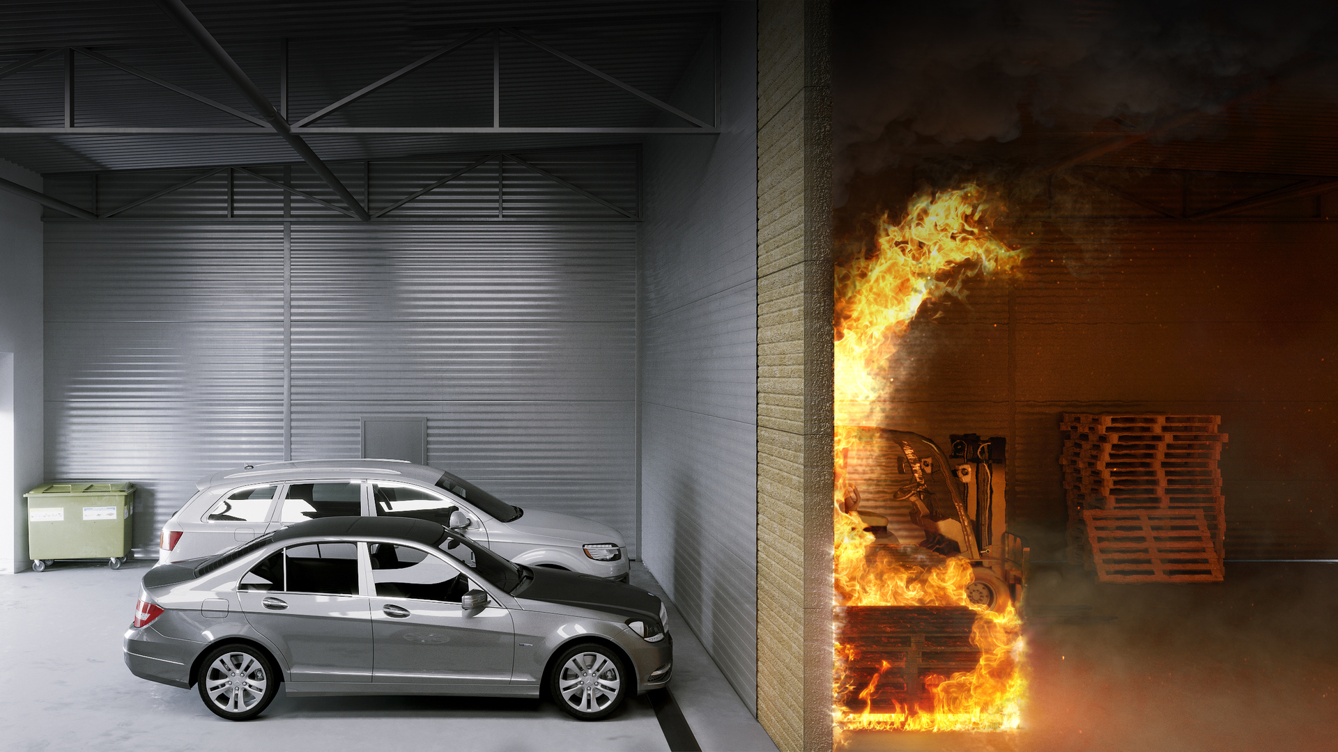 Čo je hlavnou pr&iacute;činou požiarov budov? 